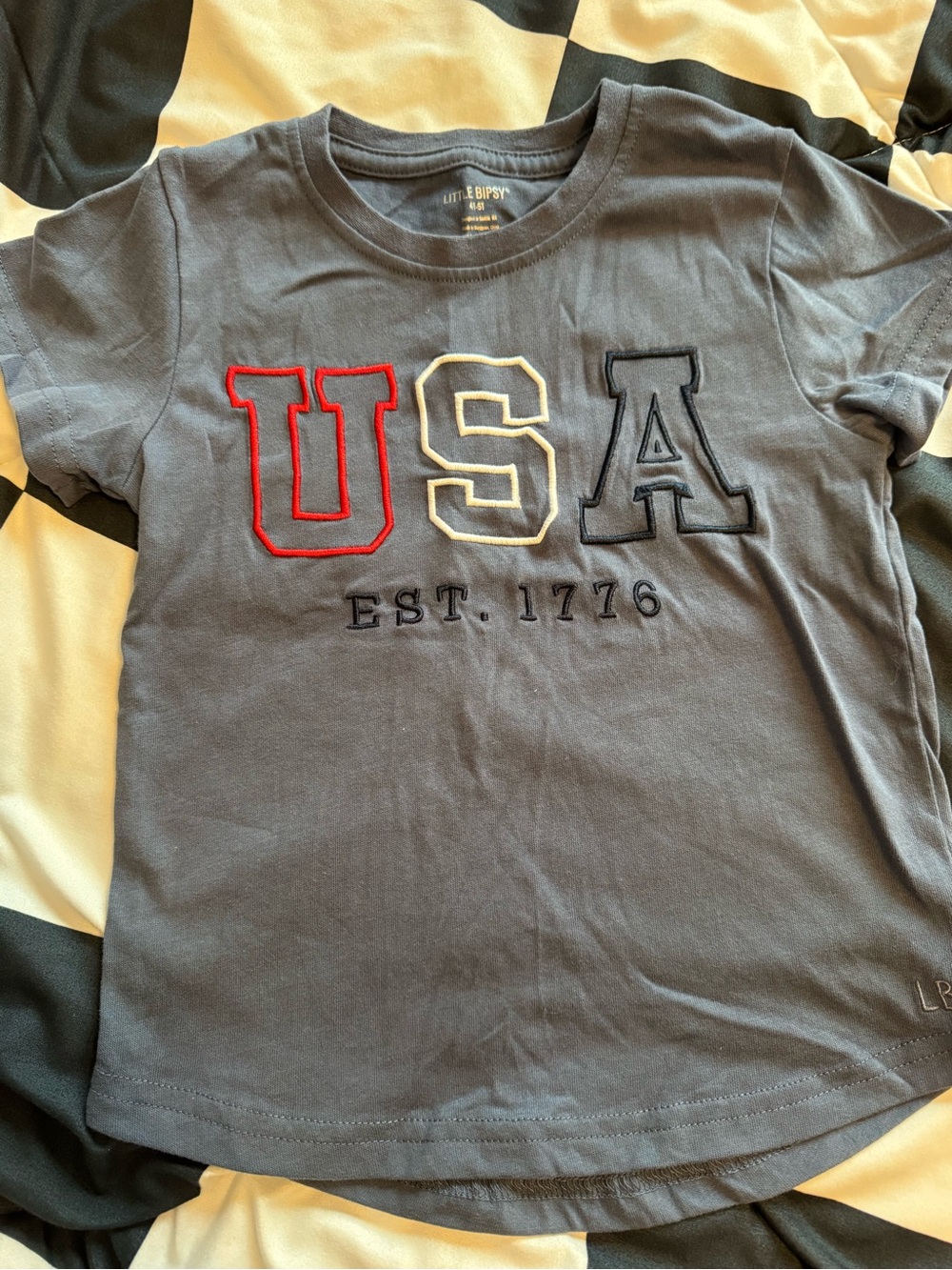 Little Bipsy USA tee